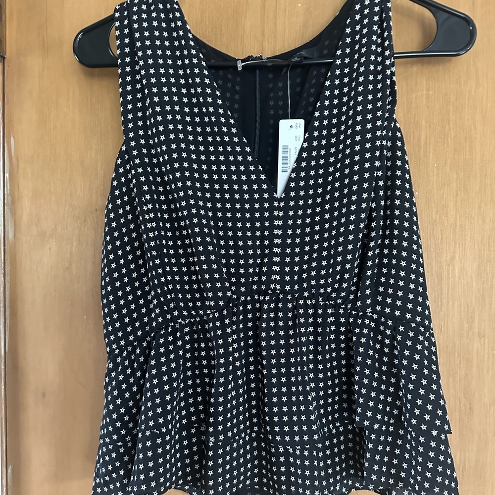 NWT J Crew peplum top